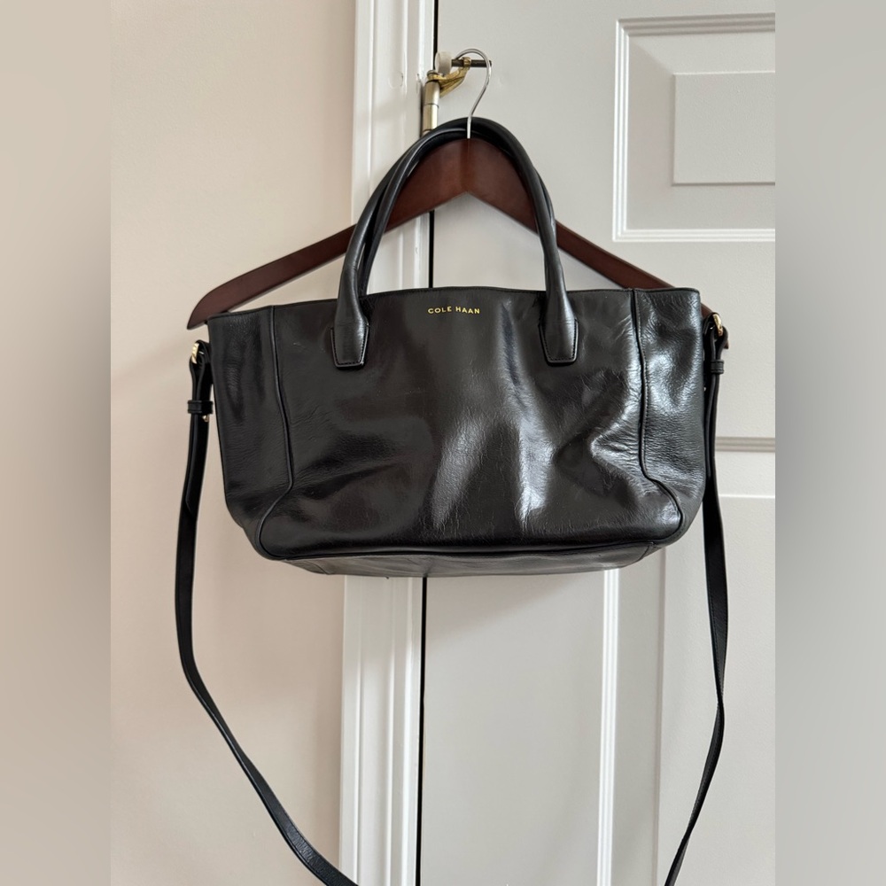 Cole Haan Rectangular Black Tote - image 3
